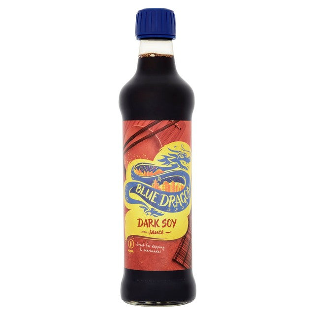 Blue Dragon dark soy sauce 375ml - British product