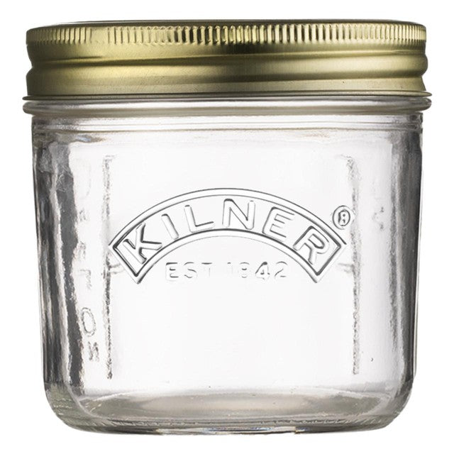 Kilner wide mouth preserve jar 200ml, UK version