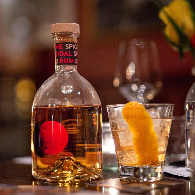 Tidal Rum spiced rum 70cl bottle (British brand)