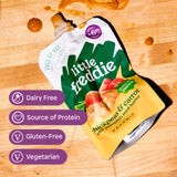 Little Freddie organic chickpea and carrot baby food pouch 100g, UK version
