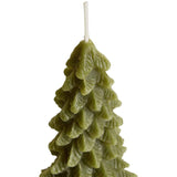 M&S Christmas tree candle large green, imported from the UK