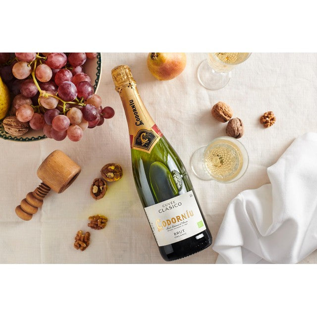 Codorniu Clasico Brut Organic NV Cava 75cl - British product