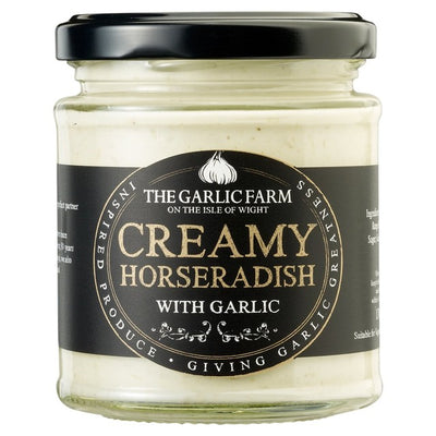 M&S The Garlic Farm Creamed Horseradish Sauce 170g- Buy online at McGrocer