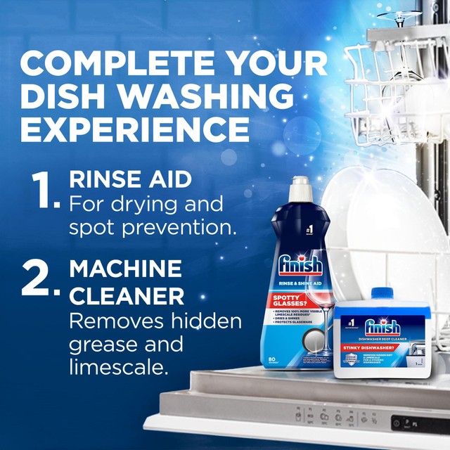 Finish Quantum Infinity Shine dishwasher tablets Regular 166 tablets - British product