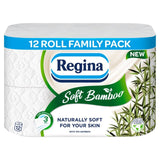 Regina Soft Bamboo toilet roll 12 roll, imported from the UK
