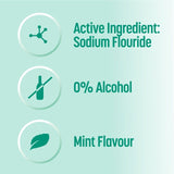 Colgate alcohol free mouthwash 400ml - British product