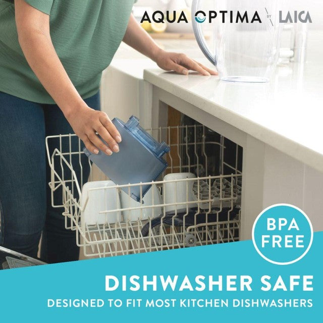 Aqua Optima Oria Blue water filter jug 2.8L - British product