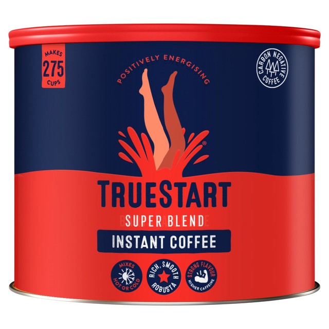 TrueStart Super Blend freeze-dried instant coffee - British product