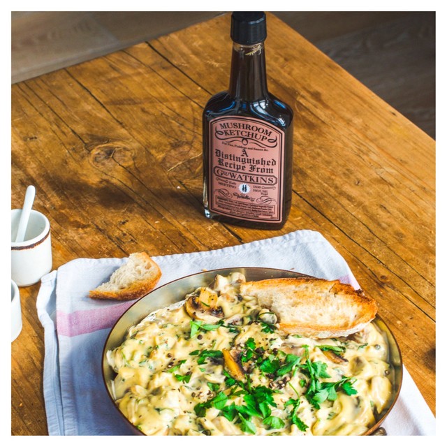 Geo Watkins Mushroom Ketchup 190ml, UK version