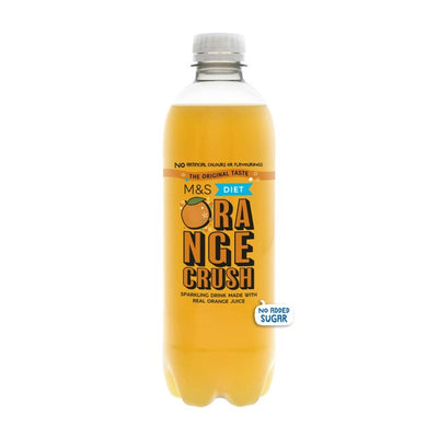 M&S M&S Diet Sparkling Orange Crush Soft Drink 1L- Buy online at McGrocer
