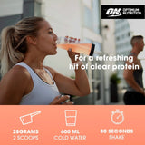 Optimum Nutrition Juicy Peach vegan protein powder 280g, imported from the UK