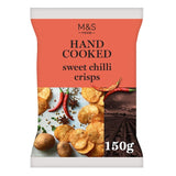 M&S sweet chilli crisps 150g, imported from the UK