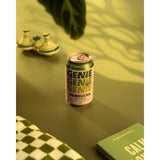 Genie Dry Apple Kombucha 330ml, UK version