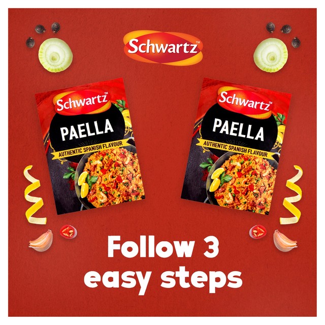 Schwartz Paella Recipe Mix 30g (British brand)