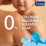 Sanex Zero% Fragrance Free Baby Bath and Shampoo 450ml (British brand)