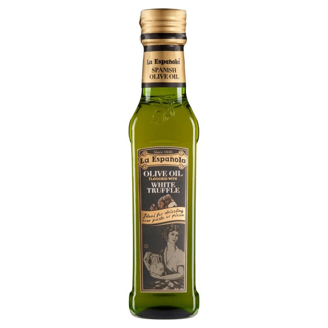 La Espanola white truffle extra virgin olive oil 250ml, UK version