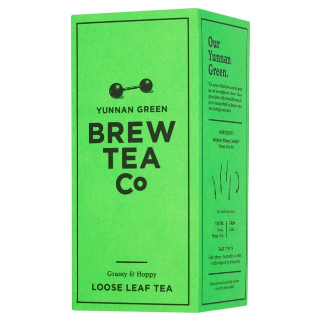 Brew Tea Co Yunnan Green loose leaf tea 113g - British product