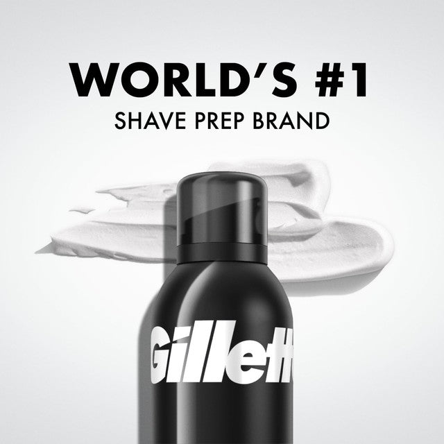 Gillette sensitive skin shave foam 200ml, UK version
