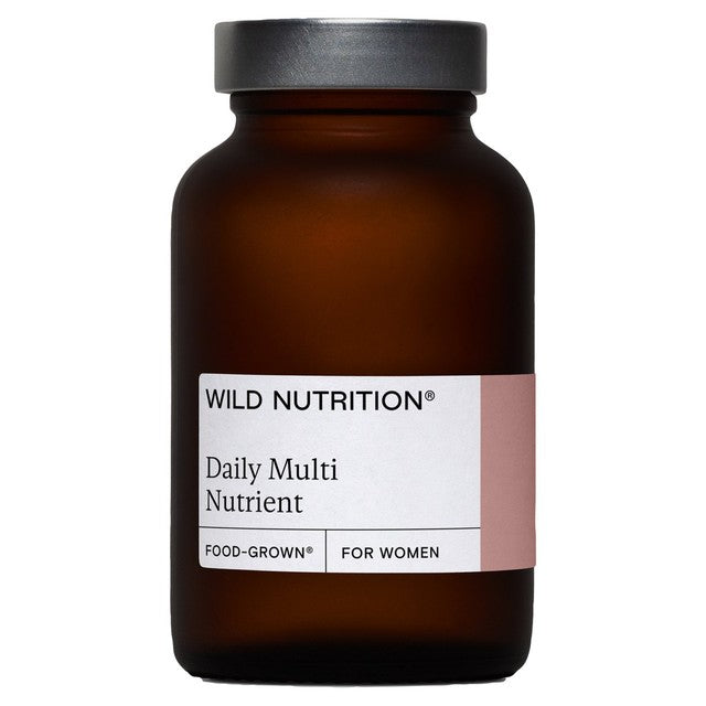 Wild Nutrition Food-Grown Women's Daily Multi 60 capsules (British brand)