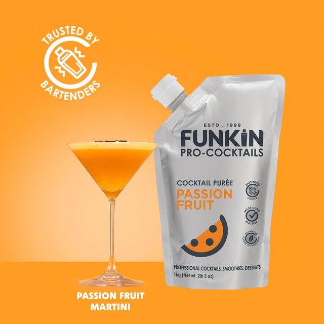 Funkin passion fruit puree 1kg - British product