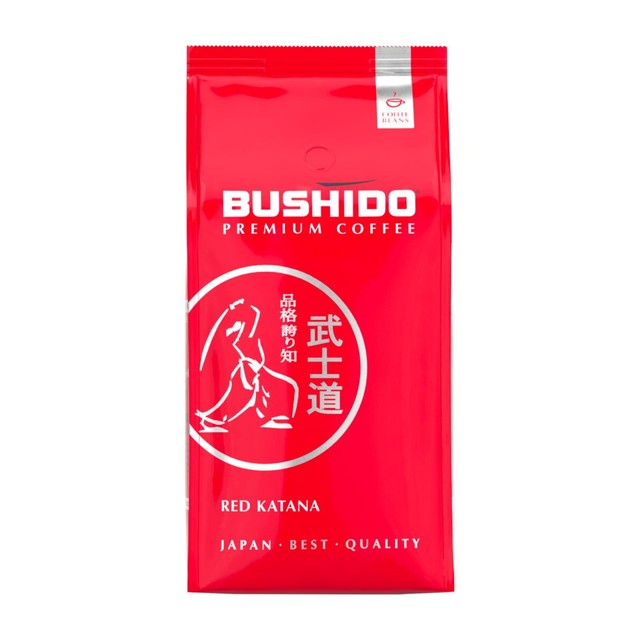 Bushido Red Katana coffee beans 1kg - British product