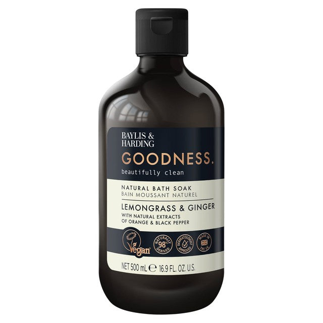 Baylis & Harding lemongrass & ginger bath soak 500ml - British product