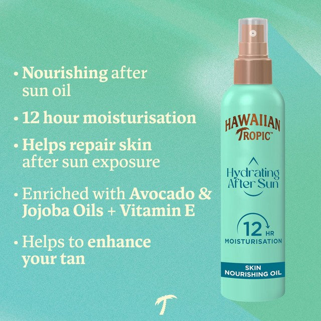 Hawaiian Tropic after sun oil 150ml, UK version