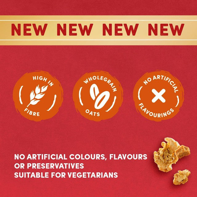 Jordans Country Crisp cereal 450g, imported from the UK
