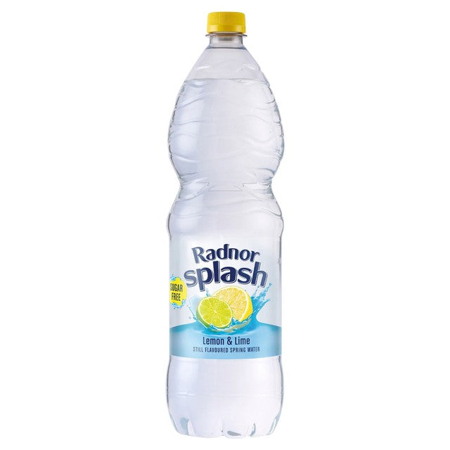Radnor lemon and lime flavoured spring water 1.5L, imported from the UK