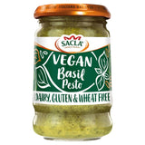 Sacla Gluten & Dairy Free Basil Pesto 190g (British brand)
