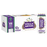 Stella Artois Belgian lager 10 x 440ml cans (British brand)
