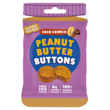 Superfoodio Coco Crunch Peanut Butter Buttons 20g (British brand)
