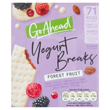 Go Ahead forest fruit yogurt breaks snack bars 4 pack, UK version