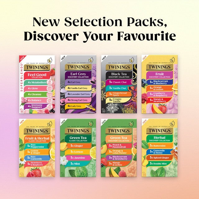 Twinings tea selection box Feel Good Collection 20 teabags, imported from the UK