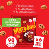 Maryland chocolate chip minis cookies 118.8g pack, imported from the UK