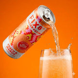 Fix8 water kefir peach mango sparkling drink (British brand)