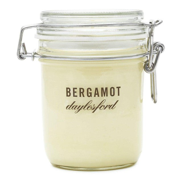 Daylesford Organic bergamot scented candle 275g - British product