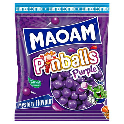 Sainsburys Maoam Purple Pinballs Mystery Flavour Limited Edition 140g- Buy online at McGrocer