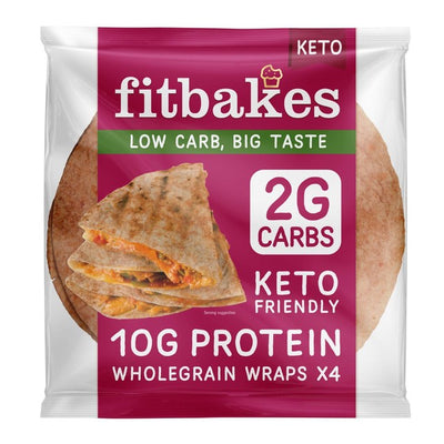 M&S Fitbakes Low Carb Tortilla Wraps 160g- Buy online at McGrocer