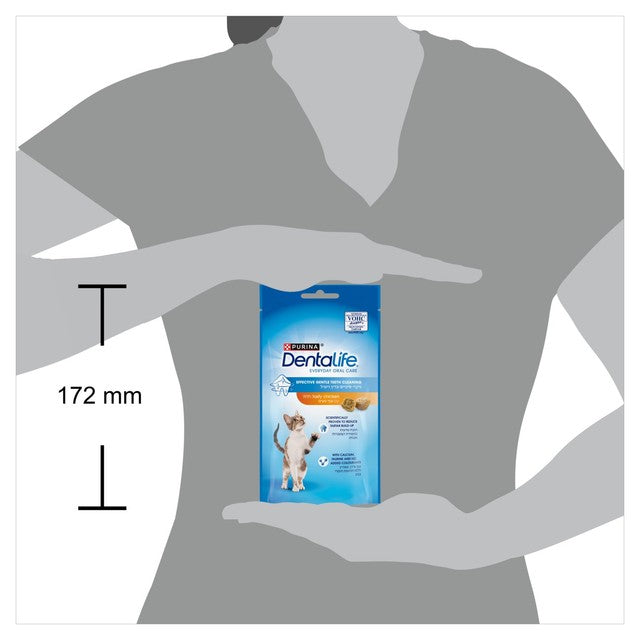 Dentalife chicken cat dental treats 40g - British product