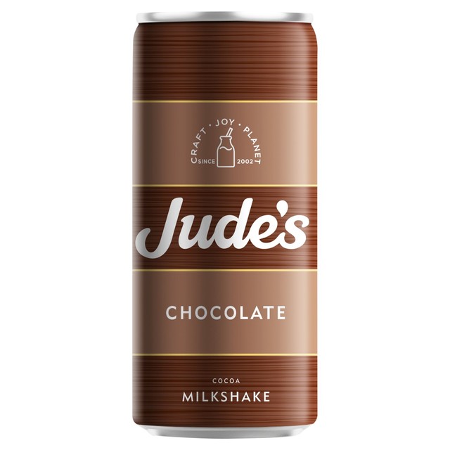 Jude's chocolate milkshake 250ml can, UK version