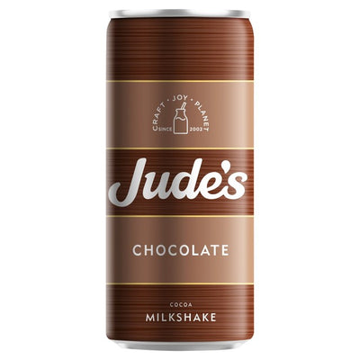 M&S Jude's Chocolate Milkshake Can 250ml- Buy online at McGrocer