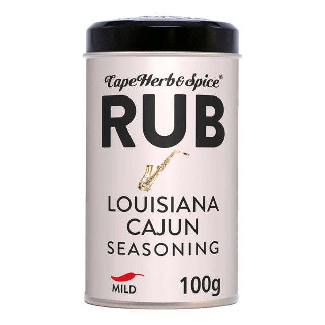 Cape Herb & Spice Louisiana Cajun Seasoning Rub 100g - British product