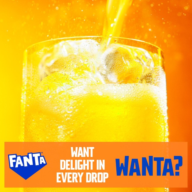 Fanta Lemon soft drink 8 x 330ml - British product