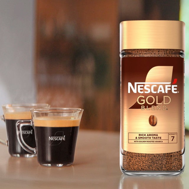 Nescafe Gold Blend instant coffee 95g, imported from the UK
