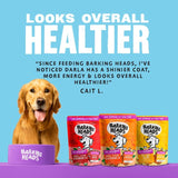 Barking Heads dog food wet pouches variety pack 6x300g - British product
