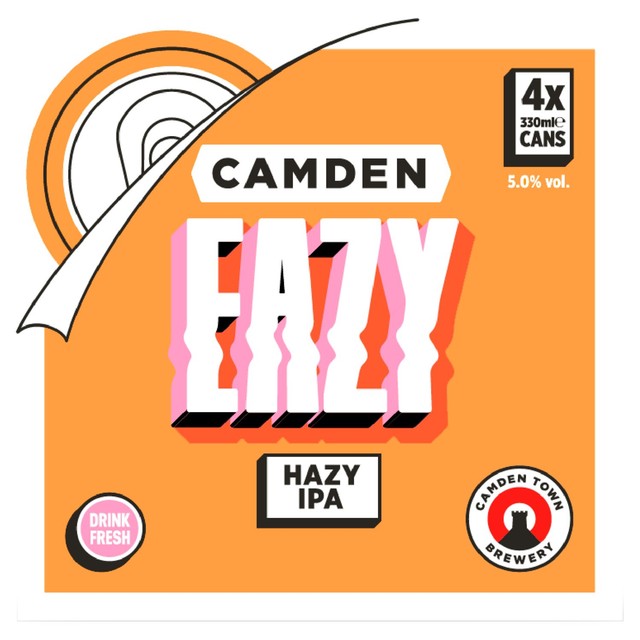 Camden Eazy IPA Canned Beer 4 x 330ml - British product