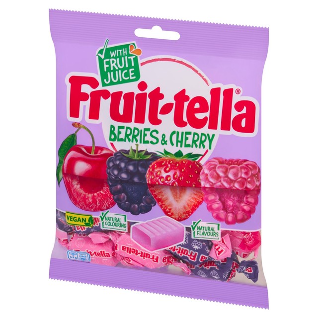 Fruittella Berry & Cherry chewy sweets 135g - British product