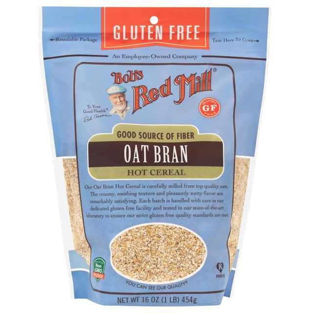 Bobs Red Mill Gluten Free Oat Bran 454g - British product