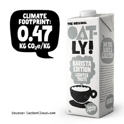 M&S Oatly Oat Drink Barista Edition Lighter Taste Oat Milk Alternative 1L- Buy online at McGrocer